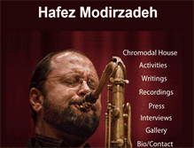 Tablet Screenshot of hafezmodirzadeh.com